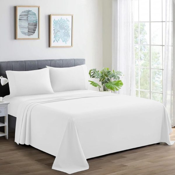 King Size Wash Cotton Bed Sheet