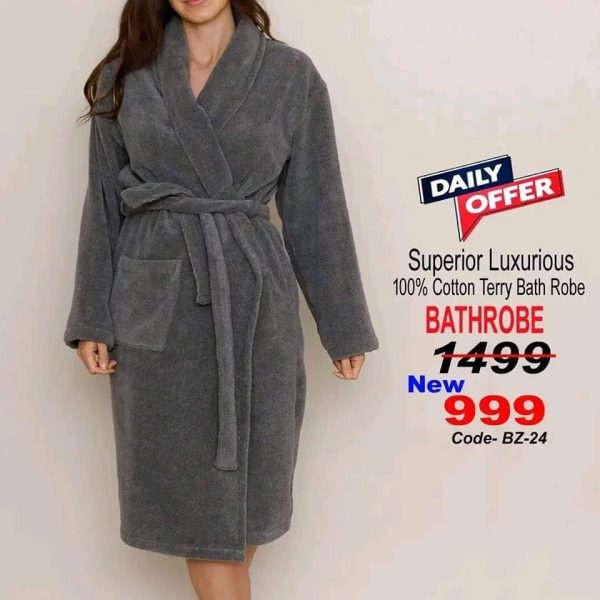 Super absorbent Adult Bathrobe