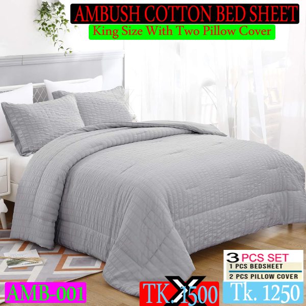 AMBUSH COTTON BED SHEET